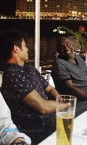 Mikael at GMA-CTN dinner