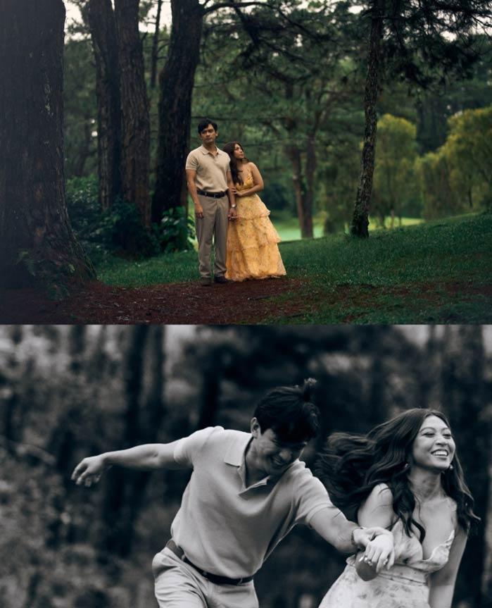 Soon-to-be husband and wife