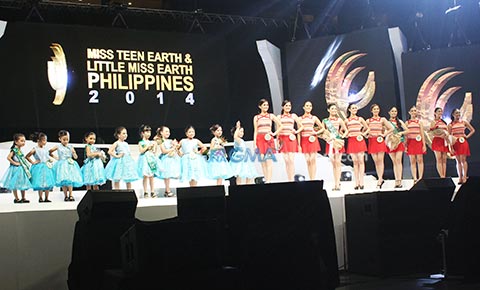 Miss Teen Earth and Little Miss Earth grand pageant night