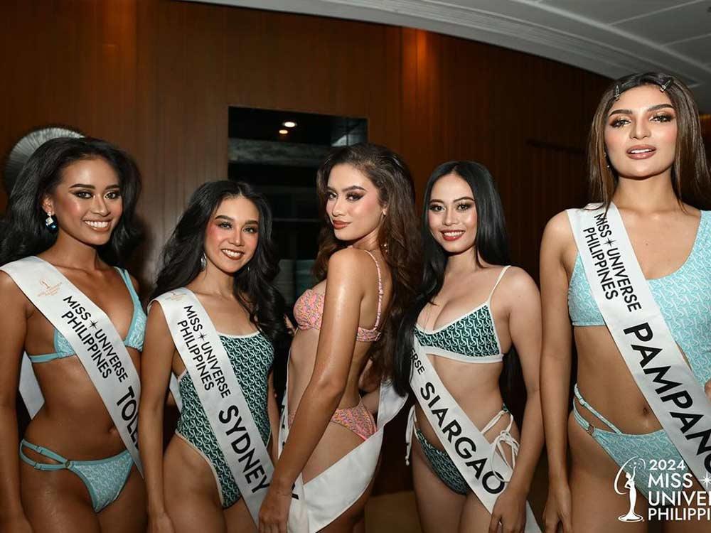 Miss Universe Philippines Candidates Sizzle In Swimsuit Presentation