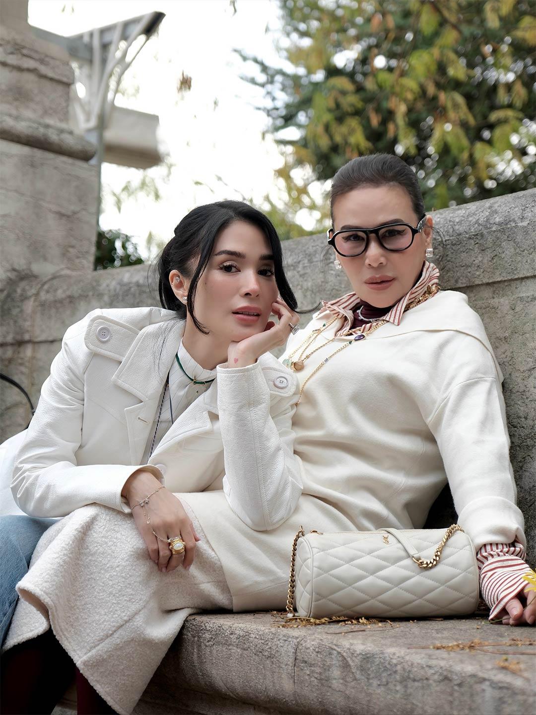 Heart Evangelista and Cecilia Ongpauco