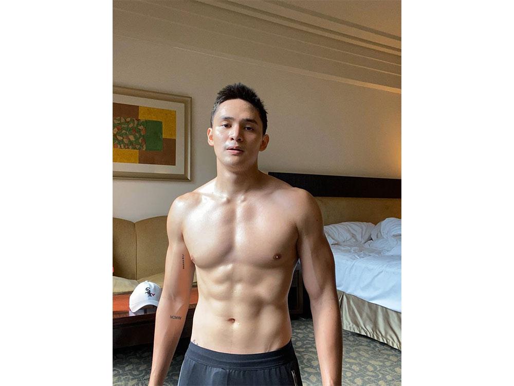 IN PHOTOS Ruru Madrid s hotel quarantine workout GMA Entertainment