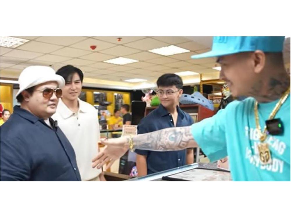 Pawning his FAMAS award