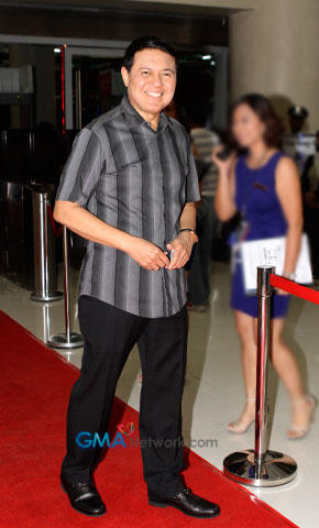 On the red carpet at the Jennifer Lopez Manila concert