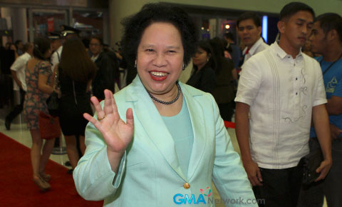 On the red carpet at the Jennifer Lopez Manila concert