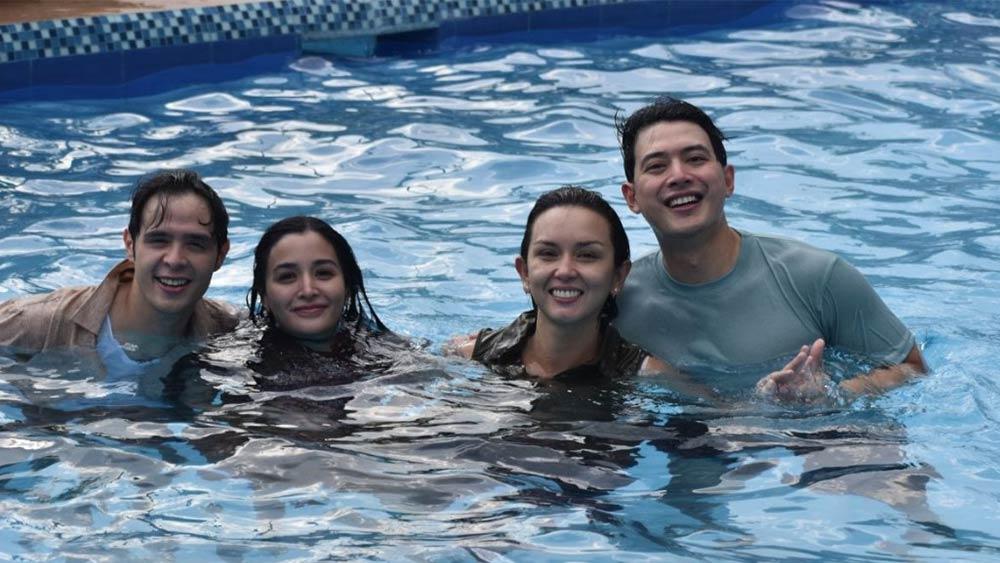 Martin Del Rosario, Kris Bernal, Mike Tan, and Beauty Gonzalez