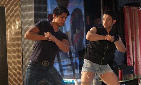 On the set of 'Magpakailanman' (Bayarang Adonis: The Kristoffer King Story)