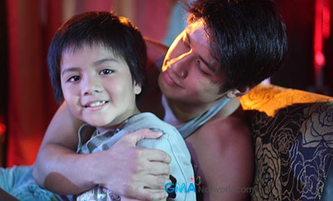 On the set of 'Magpakailanman' (Bayarang Adonis: The Kristoffer King Story)