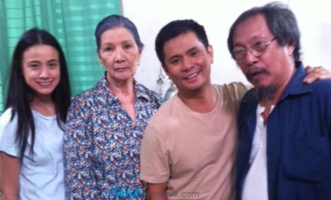 On the set of 'Magpakailanman: The Ronaldo Niangar Story'