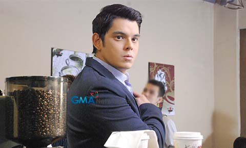 On the set of 'My Lady Boss' with Richard Gutierrez