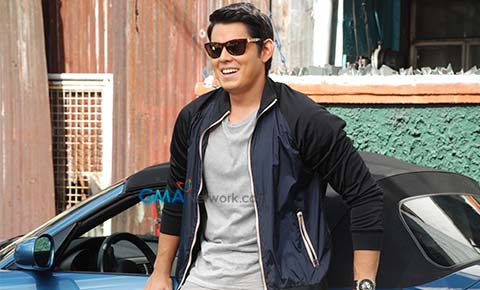 On the set of 'My Lady Boss' with Richard Gutierrez