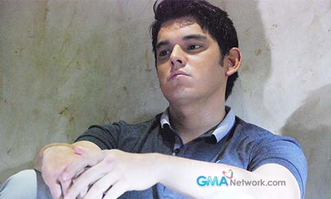 On the set of 'My Lady Boss' with Richard Gutierrez