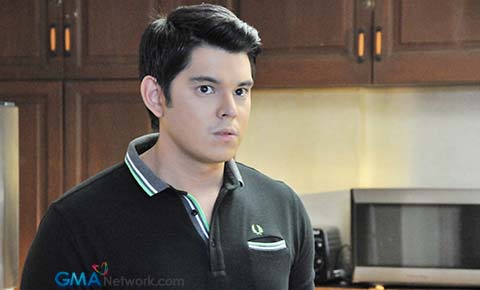 On the set of 'My Lady Boss' with Richard Gutierrez