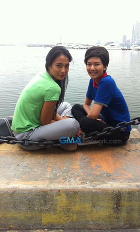 On the set of Magpakailanman: 