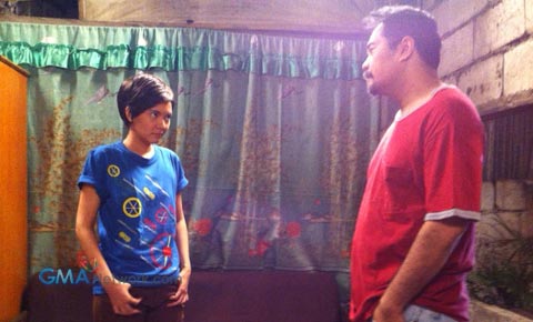 On the set of Magpakailanman: 