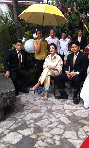 On the set of Magpakailanman: 