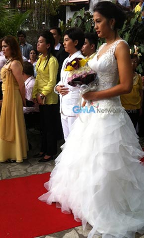 On the set of Magpakailanman: 