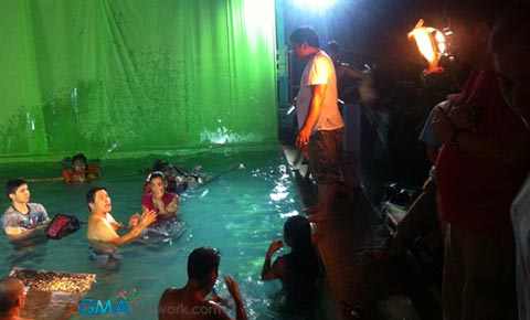 On the set of Magpakailanman, 