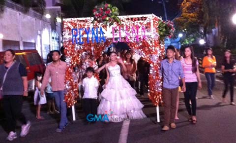 On the set of Magpakailanman: The Louise delos Reyes Story