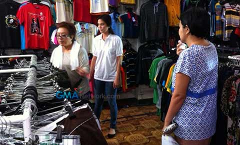 On the set of Magpakailanman: The Susan Maniego Story