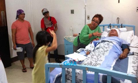 On the set of Magpakailanman: The Susan Maniego Story