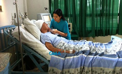 On the set of Magpakailanman: The Susan Maniego Story