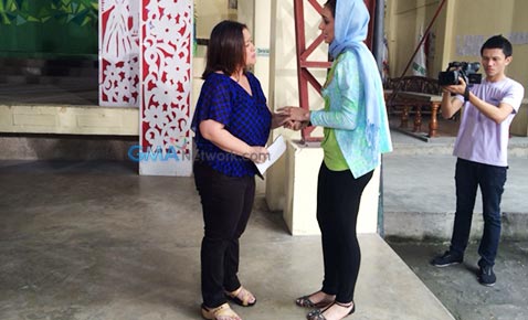 On the set of Magpakailanman's 