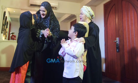 On the set of Magpakailanman's 