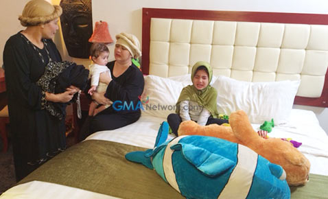 On the set of Magpakailanman's 
