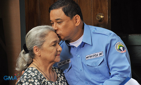 On the set of Magpakailanman's “Traffic Enforcer, Turon Bestseller”