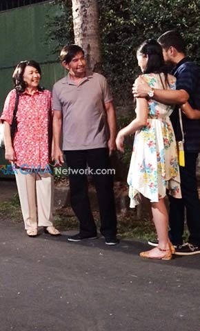 On the set of Magpakailanman's 