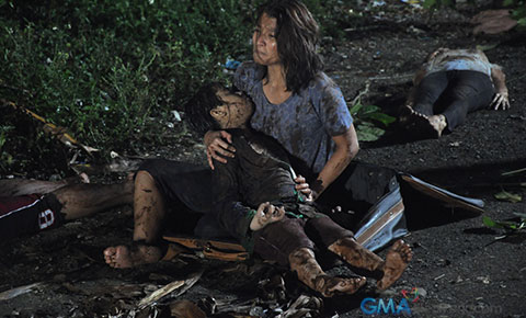 Hinagpis ng isang ina