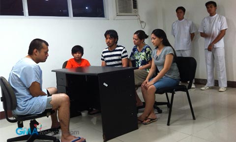 On the set of Magpakailanman's 'LUBOG SA PUTIK: A Quezon Flash Flood Story'