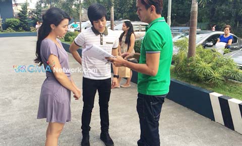 On the set of Magpakailanman's 