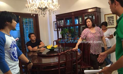 On the set of Magpakailanman's 