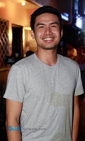 On the set with Aston, Isay and the gang of 'With A Smile'