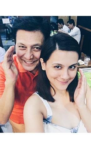 Tirso Cruz III and daughter Djanin