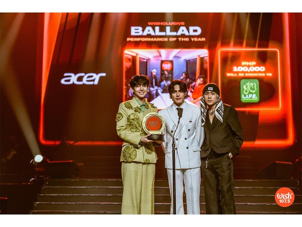 Wishclusive Ballad Performance of the Year