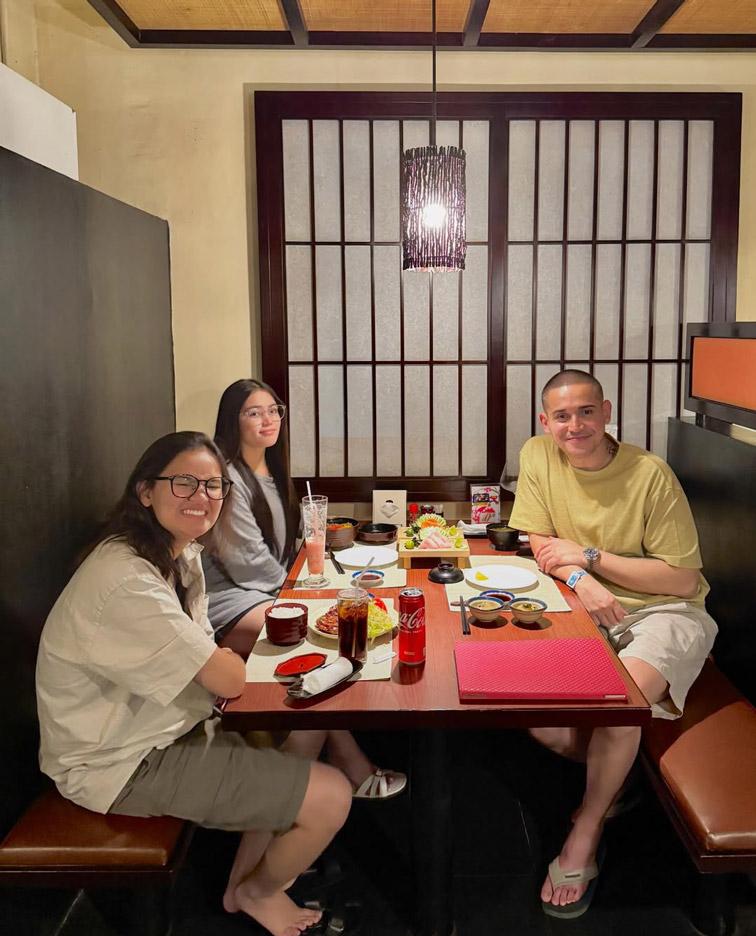 Enjoying their moments