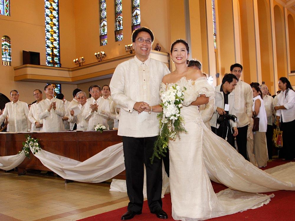 Korina Sanchez and Mar Roxas