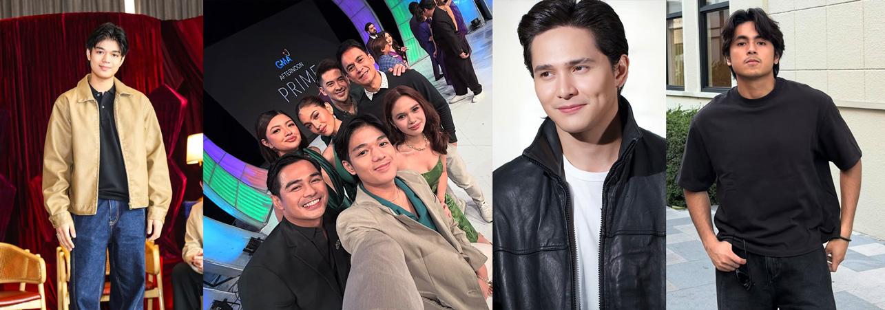 Marco Masa and other former co-stars 
