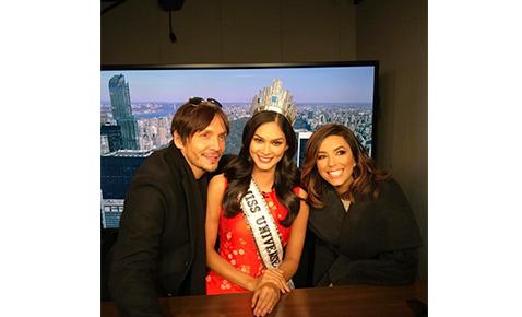 Pia with Eva and Ken