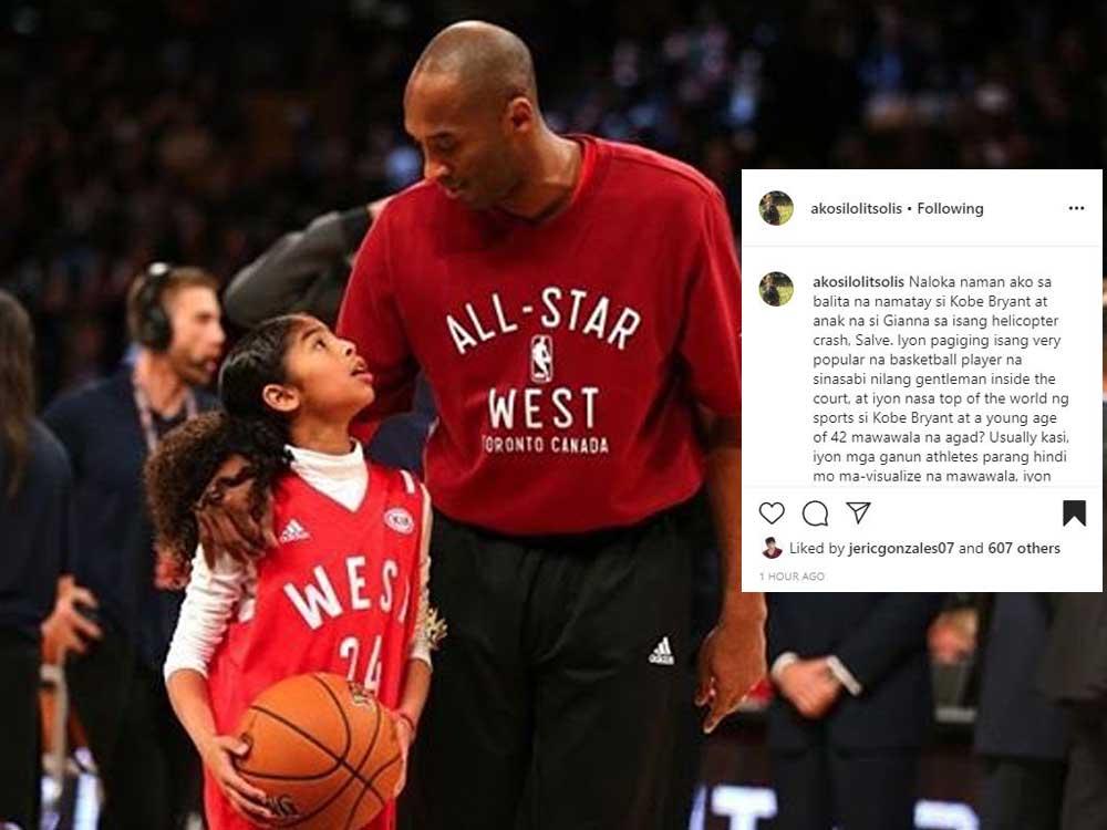 Pinoy Celebrities Mourn Unexpected Death Of NBA Legend Kobe Bryant ...