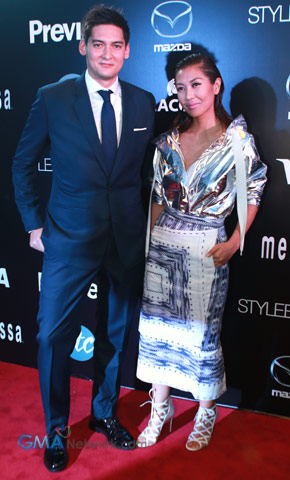 Liz Uy and Richard Griffiths