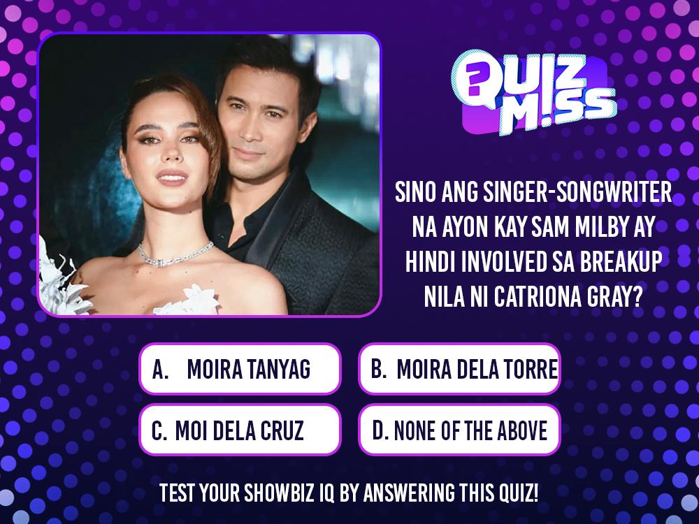 Sam Milby and Catriona Gray's breakup 