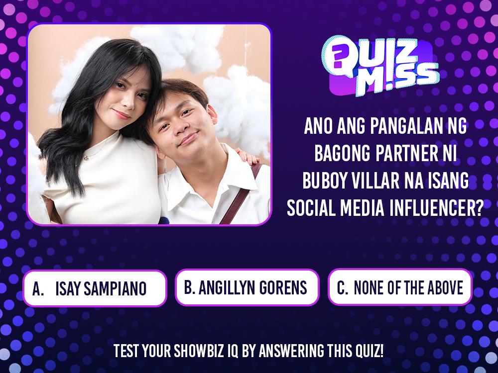 Buboy Villar's new partner