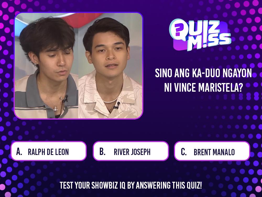 Vince Maristela's duo partner