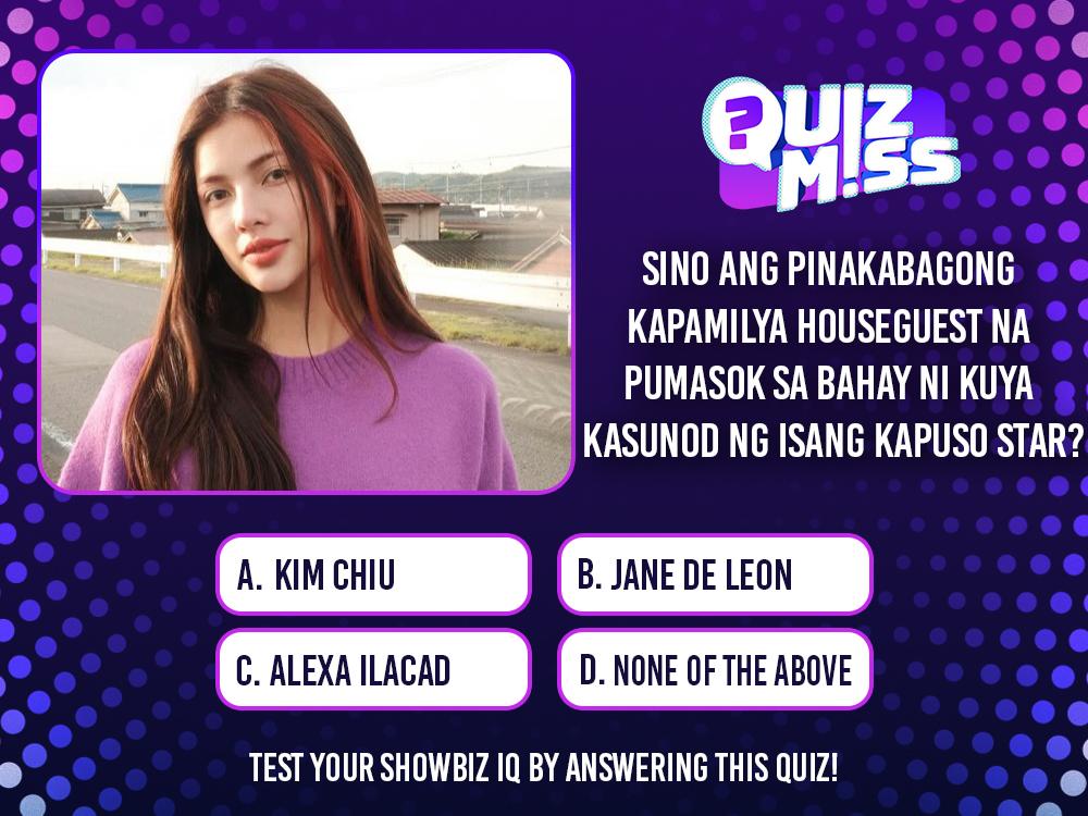 Kapamilya houseguest