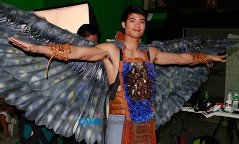 Ready to soar: The cast of ‘Adarna’ get their wings