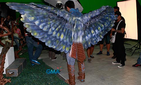Ready to soar: The cast of ‘Adarna’ get their wings